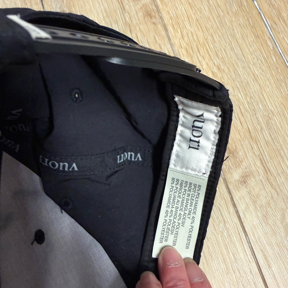 Vuori Black Performance Snapback Hat Athleisure R… - image 8